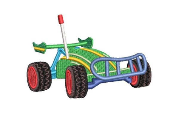 A Designer’s Review of the RC Car Front View Embroidery File