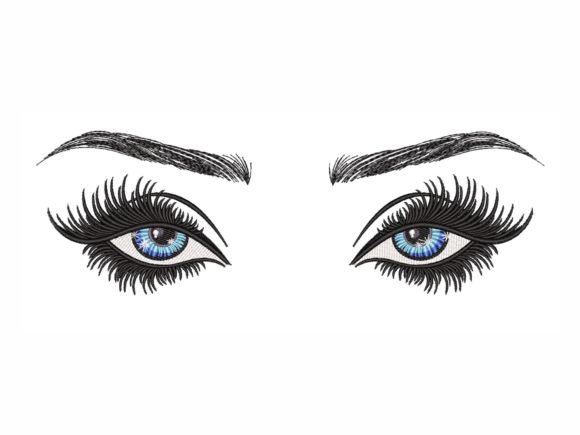 Eyes: How This Bold Embroidery Design Sells at Craft Fairs