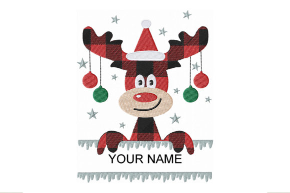 Frame for Monogram Christmas Moose: Designer Review