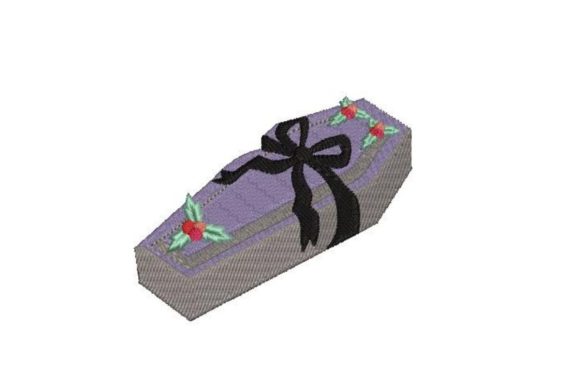 Gift Wrapped Coffin: A Spooky Embroidery Designer’s Review