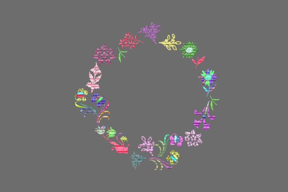 Princess Flower Wreath Embroidery Design Review