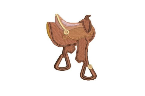 Saddle: A Fresh New Horse-Themed Embroidery Design