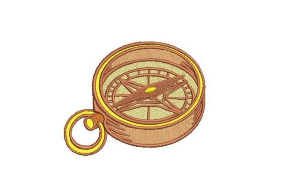 Why This Embroidery Compass Design Works for Real Projects